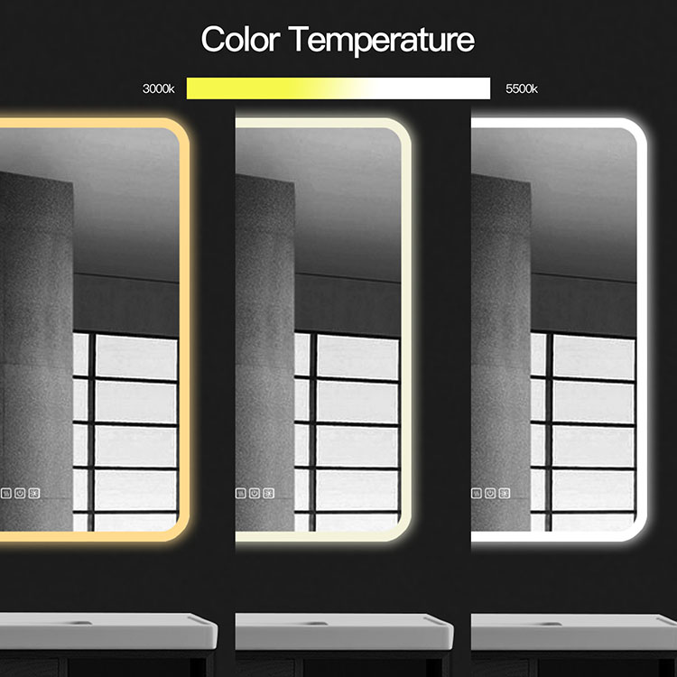 Illuminating Elegance: The Frameless Rectangle LED Bathroom Mirror